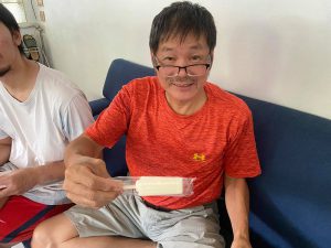 日本の味だ！と喜ぶお義父様
