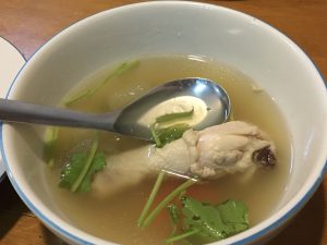 鶏と冬瓜のスープ